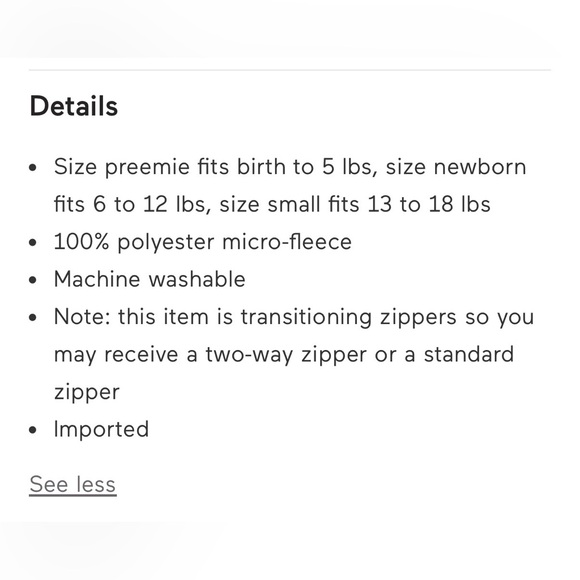 NWT Halo Cream Newborn SleepSack Swaddle in Microfleece - Picture 7 of 9